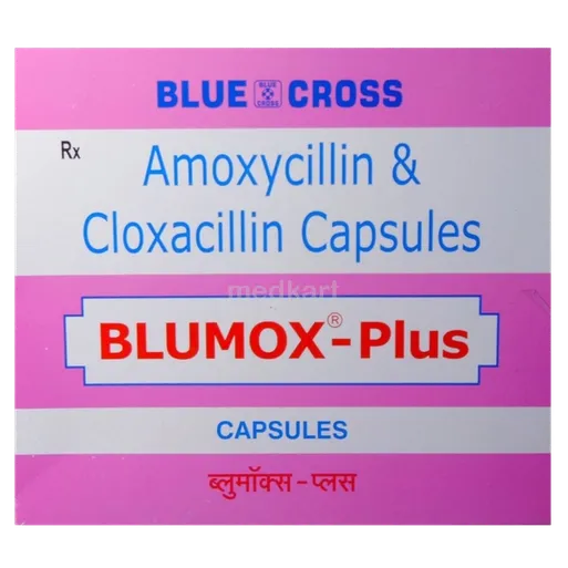 blumox plus capsule 15's